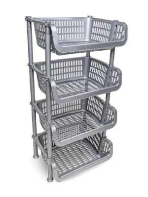 ΡΑΦΙΕΡΑ 4 ΘΕΣΕΩΝ ΟΡΘΟΓΩΝΙΟ ΑΝΟΙΧΤΟ ΡΑΦΙ Β230-1 39.5X31.5X82.5M