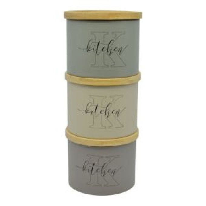 ΣΕΤ 3 ΜΕΤΑΛΛΙΚΑ ΒΑΖΑΚΙΑ ΜΕ ΞΥΛ. ΚΑΠΑΚΙ 3ΧΡ. (12X12X8,8-27,5)