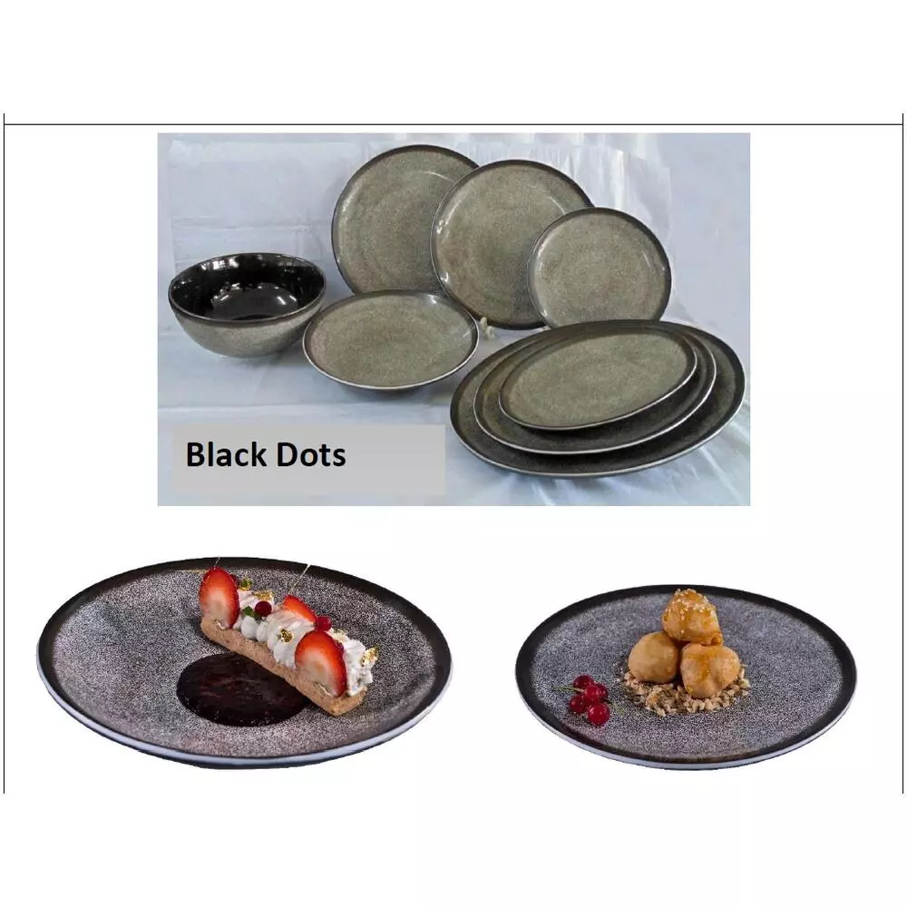 ΣΑΛΑΤΙΕΡΑ ΠΟΣΡΕΛΑΝΗΣ BLACK DOTS 23ΕΚ. Χ6ΚΙΒ.