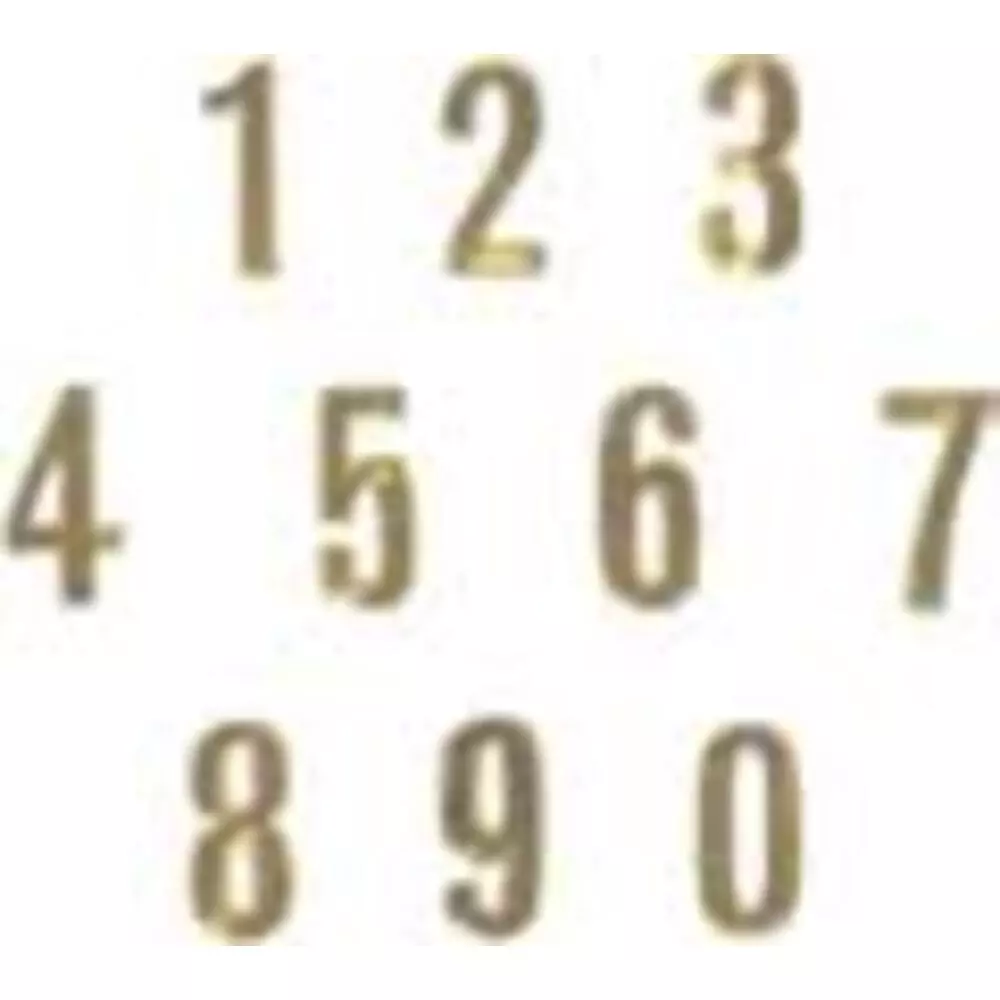 ΑΡΙΘΜΟΣ ΔΩΜΑΤΙΩΝ PVC ΝΟ 1 -10