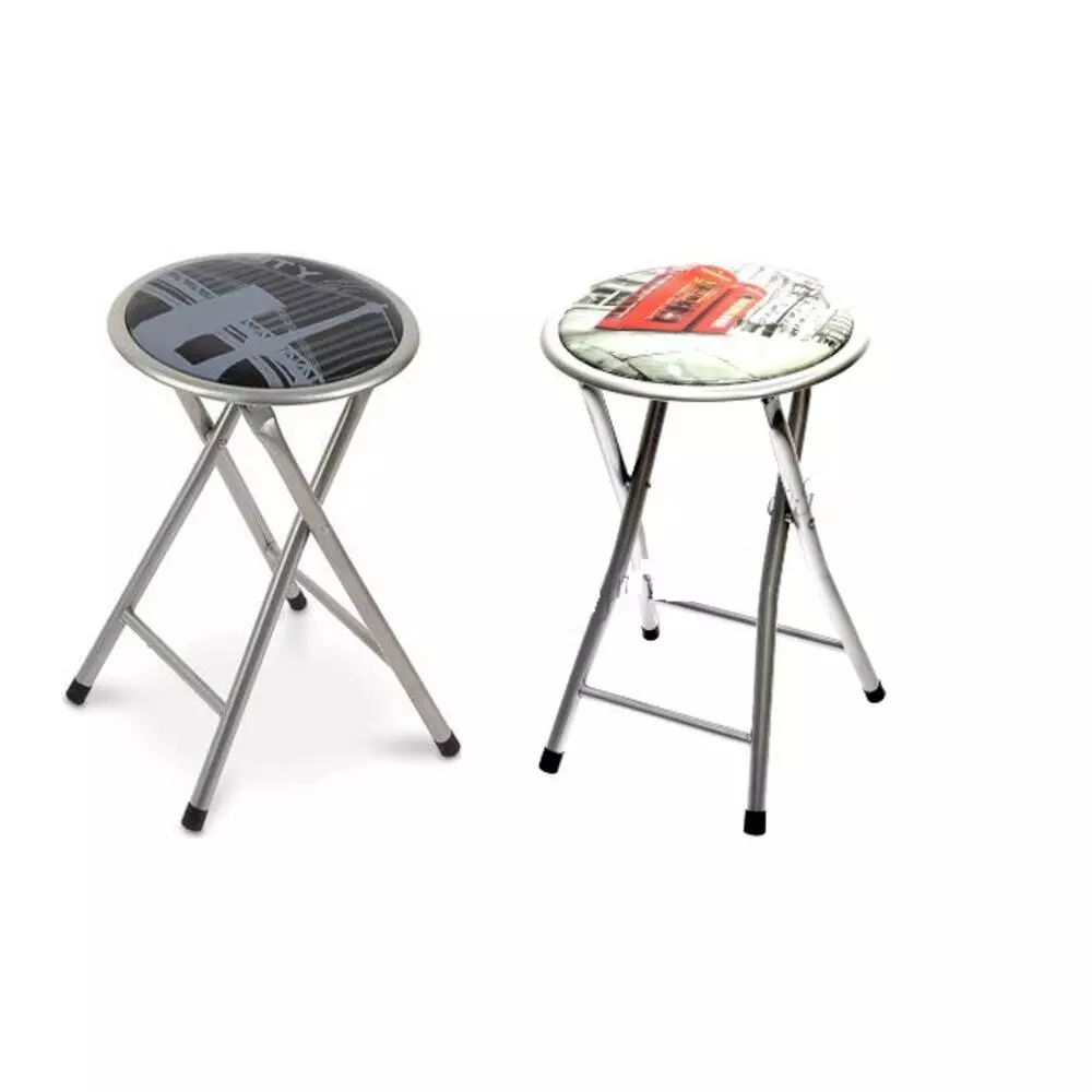 ΣΚΑΜΠΟ ΜΕΤΑΛΛΙΚΟ ΠΤΥΣΣΟΜΕΝΟ LONDON- NEW YORK