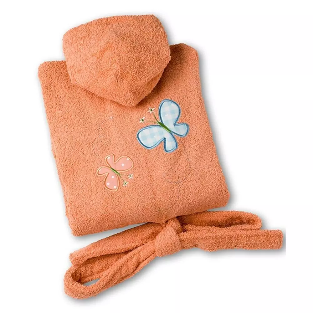 ΜΠΟΥΡΝΟΥΖΑΚΙ ΠΑΙΔΙΚΟ ΝΟ.8 FARFELLE SALMON ΣΧΕΔΙΟ 100% COTTON