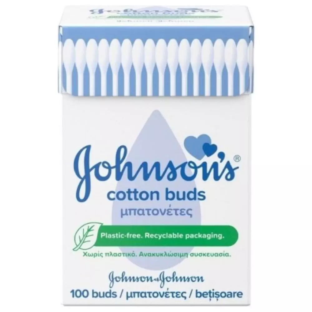 ΜΠΑΤΟΝΕΤΕΣ (PLASTIC FREE) - COTTON BUDS 100ΤΕΜ