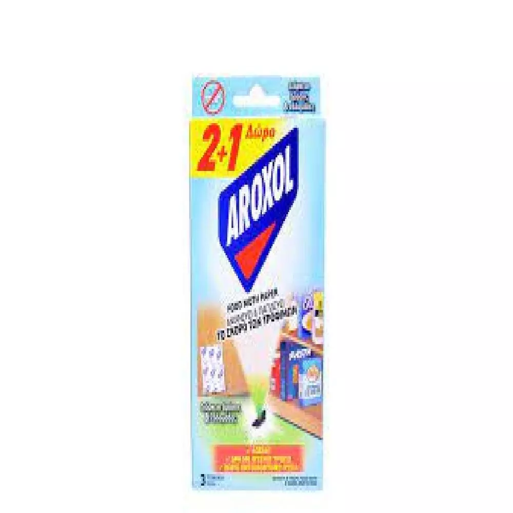 ΣΚΟΡΟΚΤΟΝΟ AROXOL FOOD MOOTH PAPER 2+1 ΔΩΡΟ
