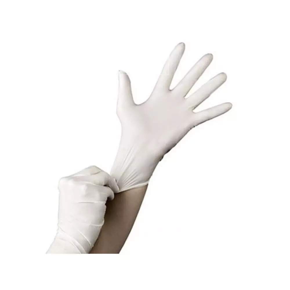 ΓΑΝΤΙΑ ΝΙΤΡΙΛΙΟΥ ΛΕΥΚΑ (M) Α"ΑΝΤΟΧΗΣ 100ΤΕΜ. Χ10ΚΙΒ.