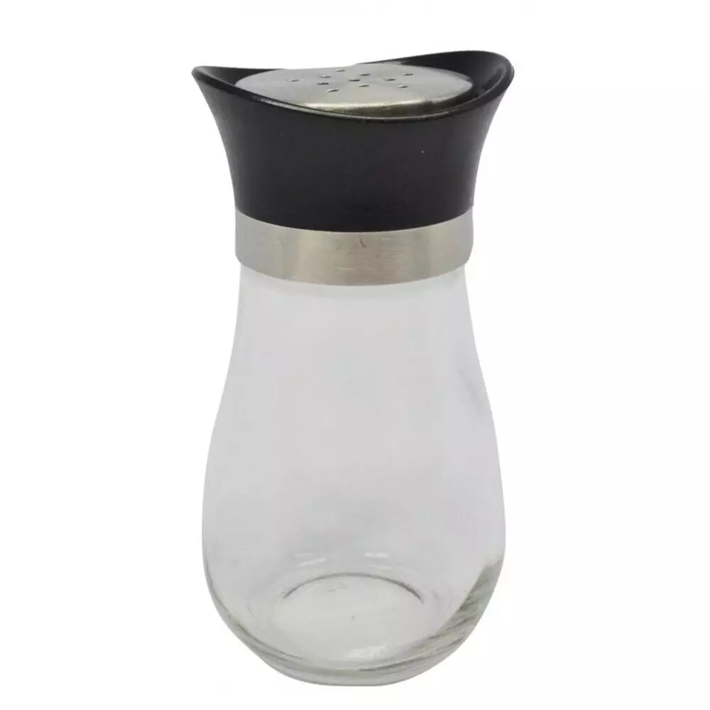 ΑΛΑΤΟΠΙΠΕΡΟ, ΓΥΑΛΙΝΑ, ΔΙΑΦΑΝΑ ΜΕ ΔΙΑΚΟΣΜΗΣΗ ΑΝΟΞΕΙΔΩΤΕΣ ΚΑΙ ΜΑΥΡΟ ΠΛΑΣΤΙΚΟ ΚΑΠΑΚΙ