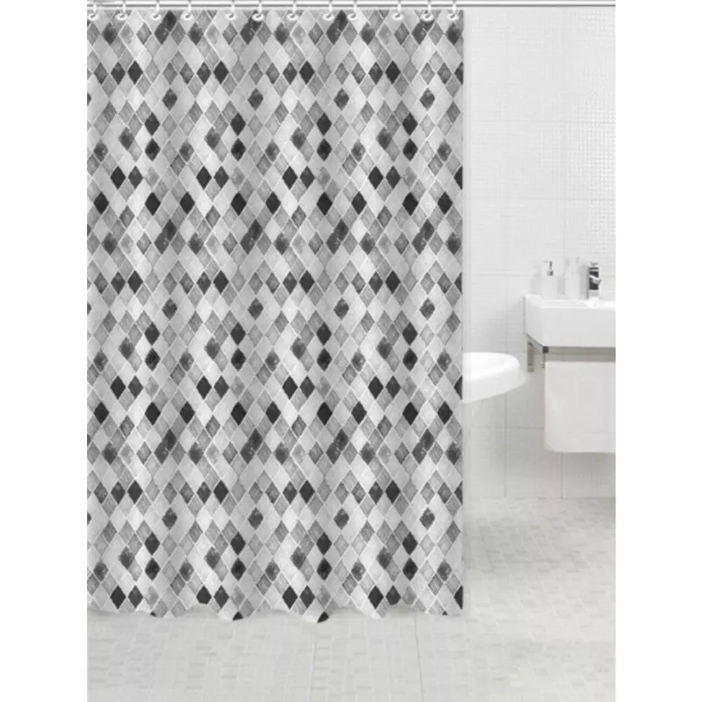 ΚΟΥΡΤΙΝΑ ΠΟΛΥΕΣΤΕΡΙΚΗ 180X180ΕΚ 90GSM.ΜΕ 12 ΚΡΙΚΟΥΣ