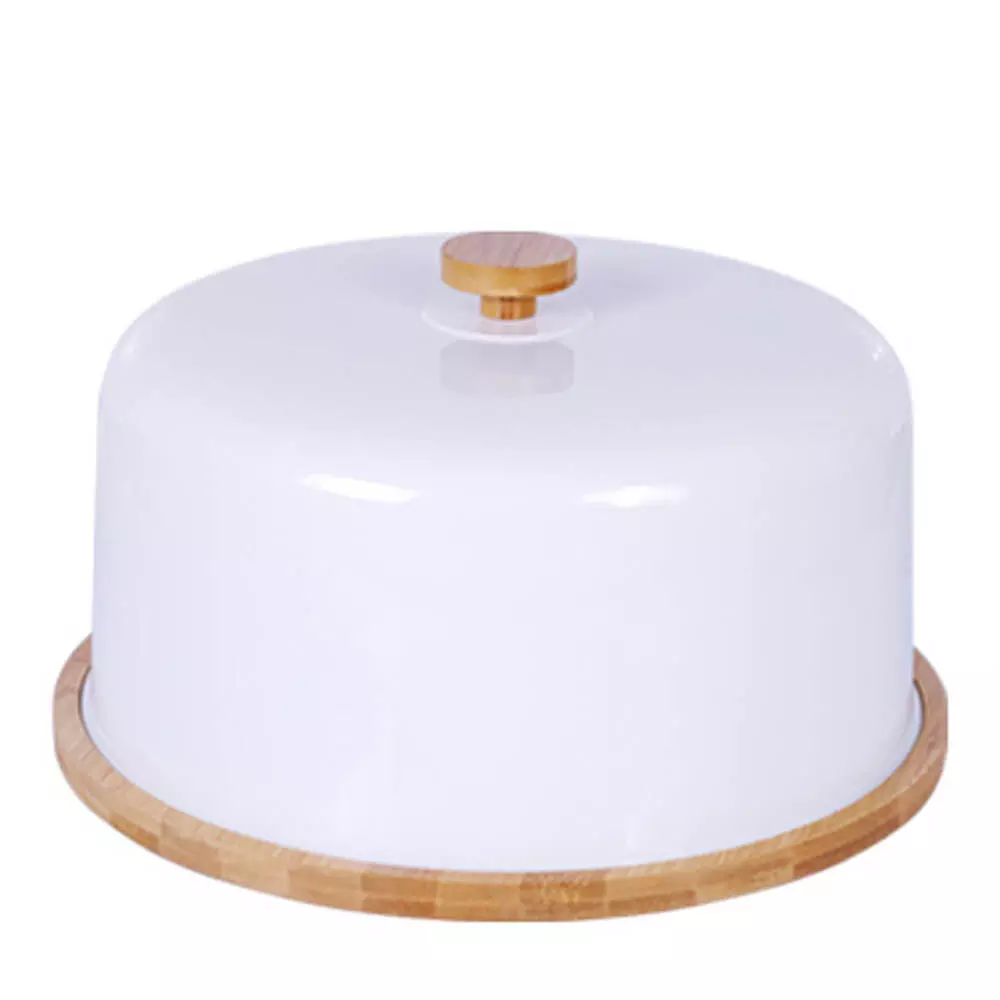 ΤΟΥΡΤΙΕΡΑ ΜΠΑΜΠΟΥ ΜΕ ΑΣΠΡΟ ΠΛΑΣΤΙΚΟ ΚΑΠΑΚΙ 27,5X15ΕΚ.