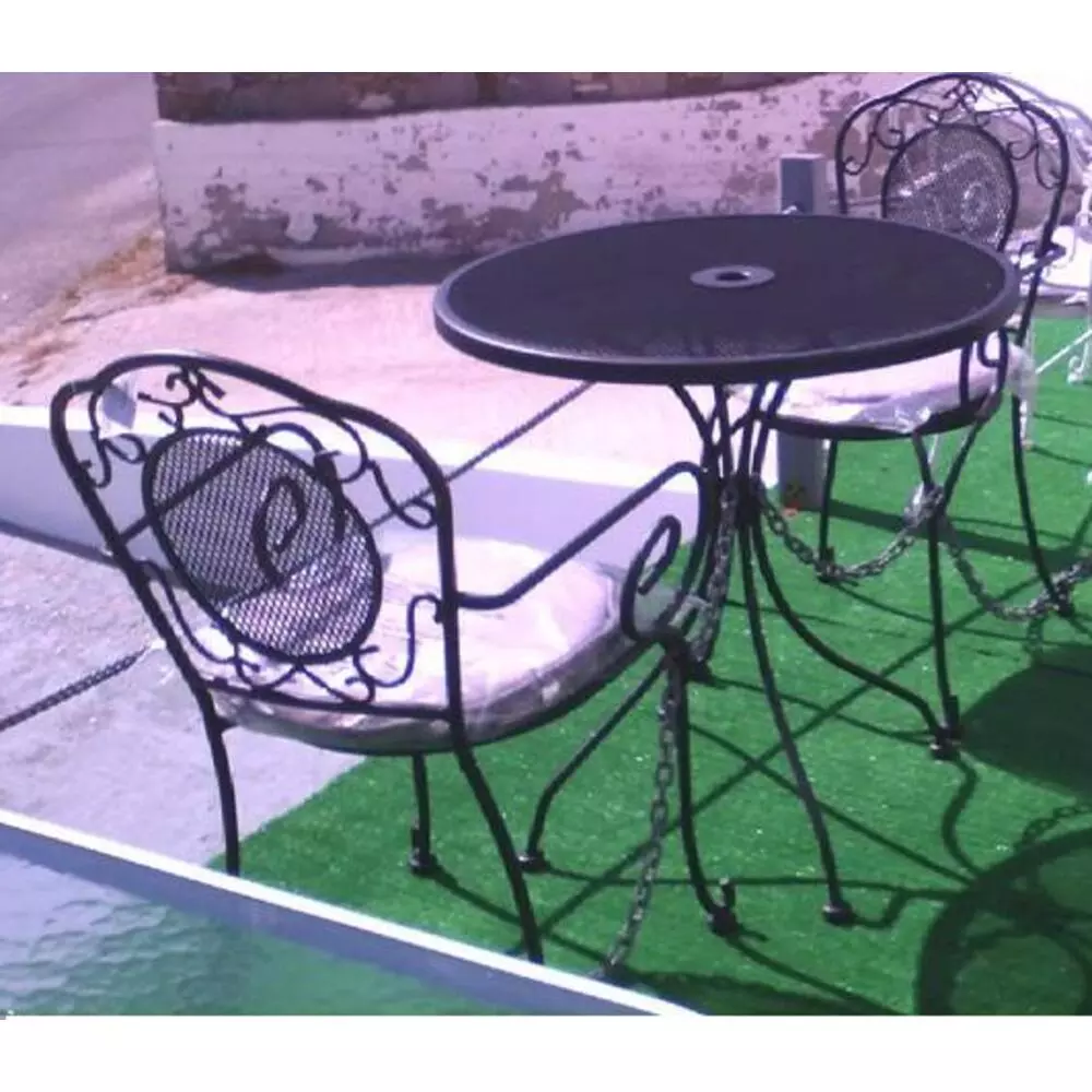 ΤΡΑΠΕΖΙ ΜΕΤΑΛΛΙΚΟ Φ70 ΜΟΛΥΒΙ (ΕΚΠΤ.-25%)