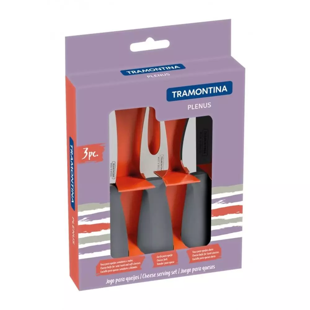 ΣΕΤ ΜΑΧΑΙΡΙΑ ΤΥΡΙΟΥ 3ΤΜΧ.PLENUS 23498-618