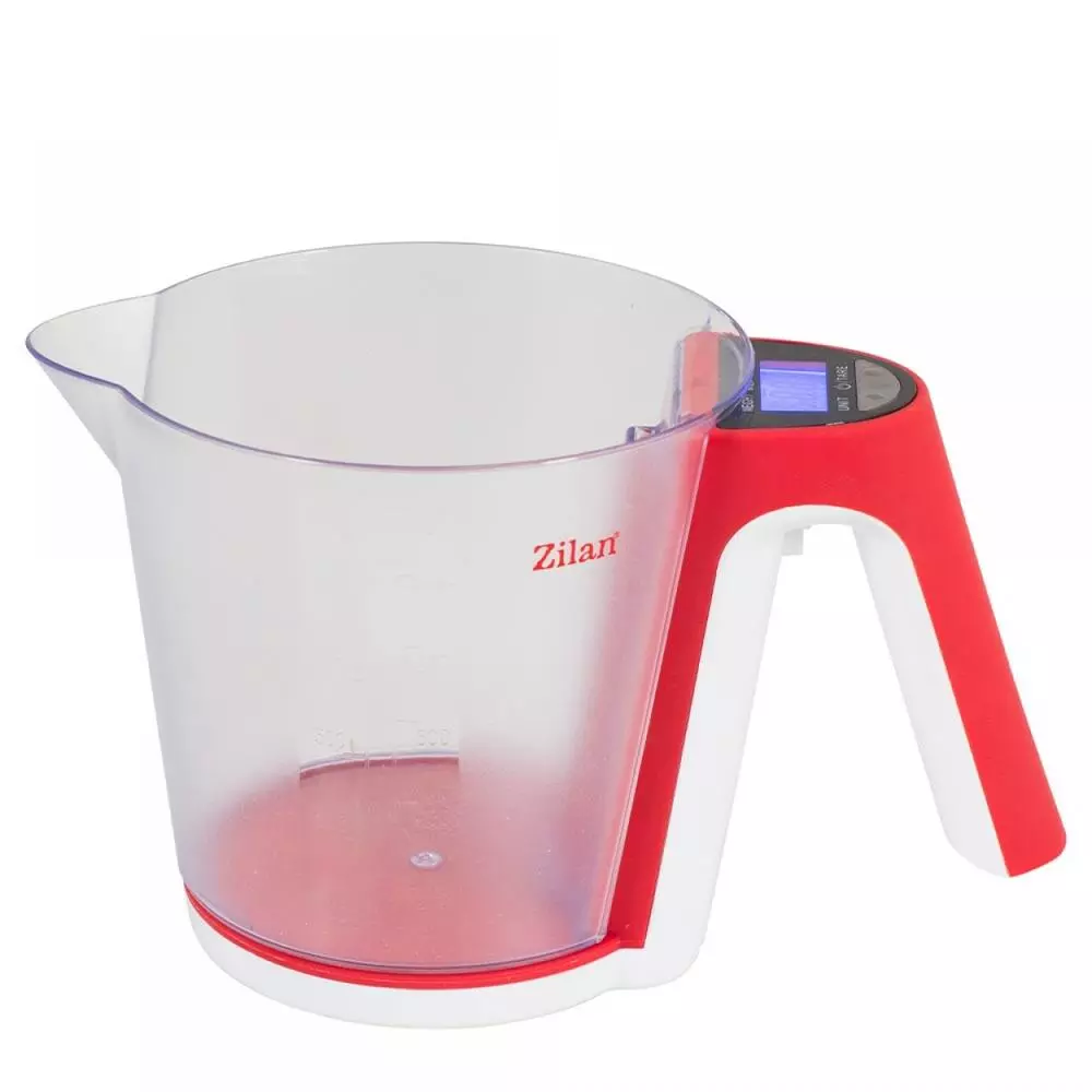ΖΥΓΑΡΙΑ ΨΗΦΙΑΚΗ ΜΕΖΟΥΡΑ 1,2L ZILAN ZLN7788-RED