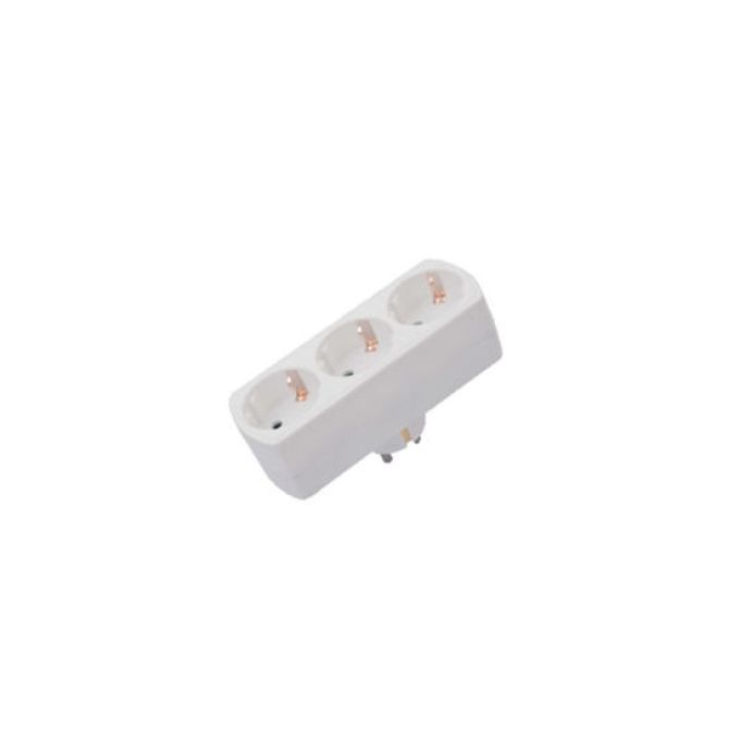 ADAPTOR GZB01-03C ALFAONE ΣΟΥΚΟ 1Χ3 ΛΕΥΚΟ