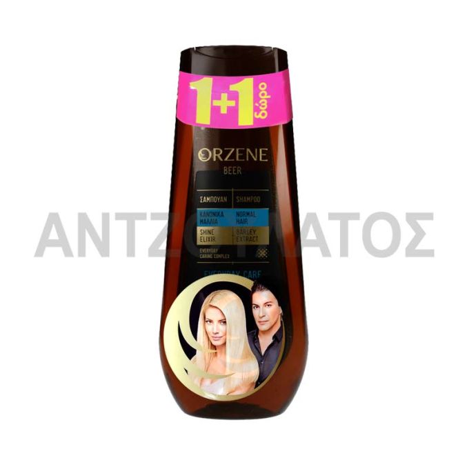 ΣΑΠΟΥΑΝ ORZENE ΚΑΝΟΝΙΚΑ 400ML 1+1ΔΩΡΟ