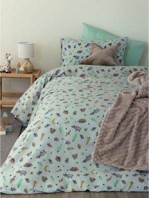 ΣΕΝΤΟΝΙΑ FLOUFI MONA 170X265 FF101 100% COTTON ΣΕΤ 3 PALAMAIKI