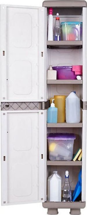 ΝΤΟΥΛΑΠΑ ΠΛΑΣΤΙΚΗ 4ΡΑΦΙΑ 44Π Χ36Β Χ179Υ (ΕΚΠΤ.-10€ ΚΟΥΤΙ)