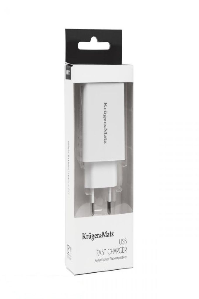 ΦΟΡΤΙΣΤΗΣ PUMP EXPRESS 2.0 ΜΕ ΚΑΛΩΔΙΟ MICROUSB 1M KRUGER&MATZ