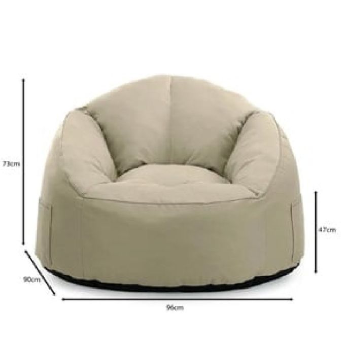 ΠΟΥΦ ΠΟΛΥΘΡΟΝΑ 100% ΑΔΙΑΒΡΟΧΟ ΥΦΑΣΜΑ ΜΠΕΖ JAZZ