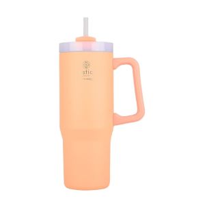 ΘΕΡΜΟΣ STRAW TUMBLER XL STA 900ML PEACH FUZZ