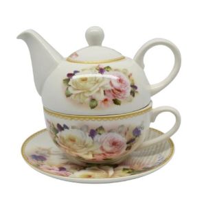 ΣΕΤ ΤΣΑΓΙΟΥ BONE CHINA ΠΙΑΤ+ΦΛΥΤΖ+ΤΣΑΓΙΕΡΑ 240ML