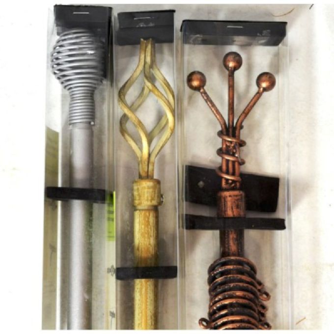 ΚΟΥΡΤΙΝΟΞΥΛΟ ΜΕΤΑΛΛΙΚΟ 16-19MM 1.20-2.10 6ΣΧΕΔΙΑ