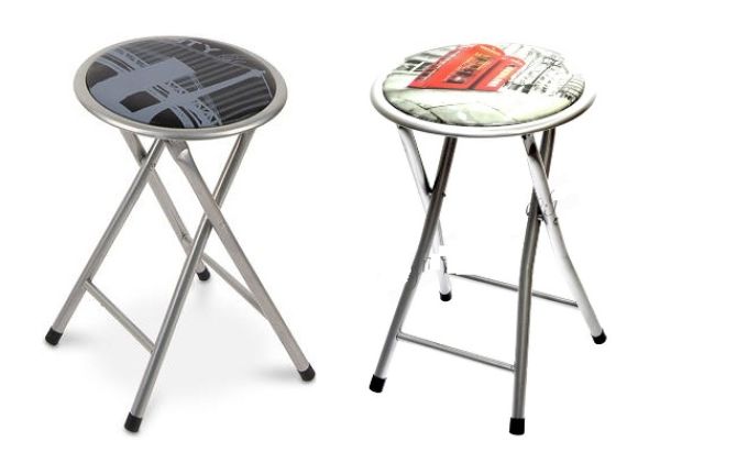 ΣΚΑΜΠΟ ΜΕΤΑΛΛΙΚΟ ΠΤΥΣΣΟΜΕΝΟ LONDON- NEW YORK