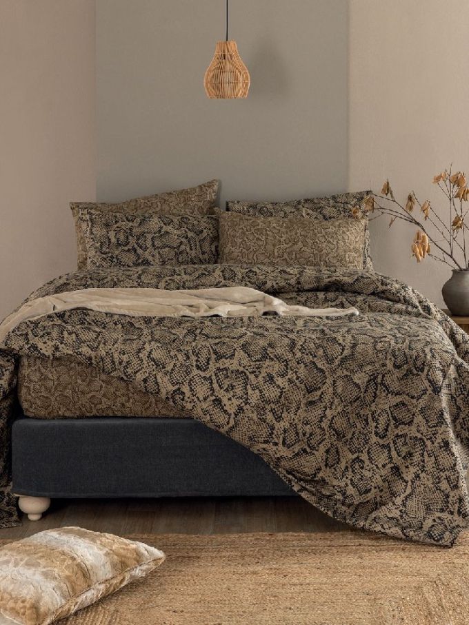 ΣΕΝΤΟΝΙΑ ΥΠΕΡΔ.240Χ265 FLANNEL BEAUTY FB0243 ΣΕΤ 4 PALAMAIKI