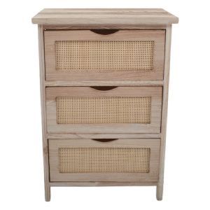 ΣΥΡΤΑΡΙΕΡΑ ΞΥΛΙΝΗ ΜΕ 3 ΣΥΡΤΑΡΙΑ 40X29X58ΥΨ.