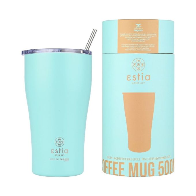 COFFEE MUG STA 500ML BERMUDA GREEN