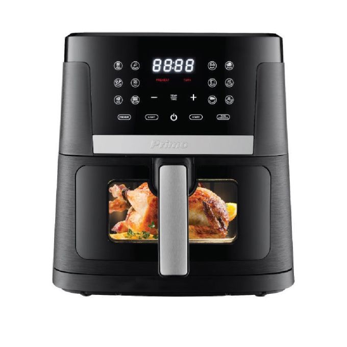 ΦΡΙΤΕΖΑ ΑΕΡΟΣ PRIMO PRAF-40423 DIGITAL 7.5L 1800W ΜΑΥΡΗ-INOX
