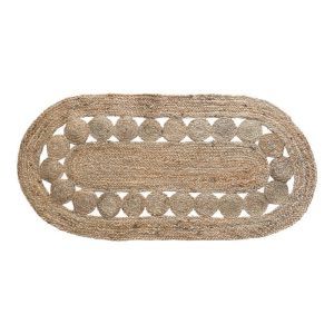 ΧΑΛΑΚΙ ΟΒΑΛ ΑΠΟ ΓΙΟΥΤΑ 70X140 (ΜΠΕΖ)