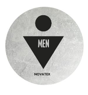 ΣΗΜΑ ALU “MEN” Φ10CM