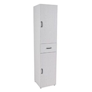 ΝΤΟΥΛΑΠΙ ΞΥΛΙΝΟ ΜΕ ΡΑΦΙΑ MDF + ΜΕΛΑΜΙΝΗ 40X42X183ΥΨ. (ΕΚΠΤ.-30€ ΚΟΥΤΙ)