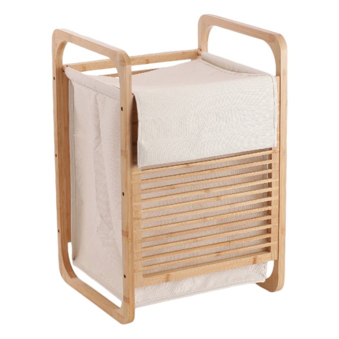 ΚΑΛΑΘΙ ΑΠΛΥΤΩΝ BAMBOO 40X35X60ΥΨ.