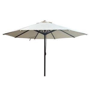 ΟΜΠΡΕΛΑ ΚΗΠΟΥ ΣΤΡΓΓΥΛΗ 300CM ΜΠΕΖ