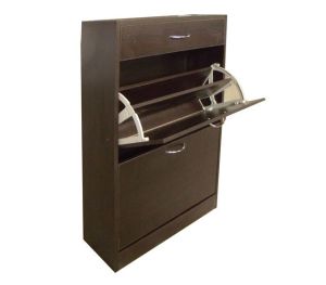 ΠΑΠΟΥΤΣOΘΗΚΗ MDF WENGEN - ΚΕΡΑΣΙ 60Χ30Χ80 6ΖΕΥΓΑΡΙΑ