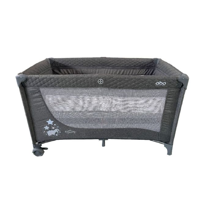 ΠΑΡΚΟΚΡΕΒΑΤΟ ΠΤΥΣΟΜΕΝΟ 2ΕΠΙΠΕΔΩΝ ΑΒΟ ΓΚΡΙ 125X65X77CM