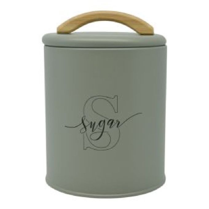 ΒΑΖΑΚΙ SUGAR ΜΕΤΑΛΛΙΚΟ ΛΑΔΙ ΜΕ ΞΥΛ. ΛΑΒΗ (11X11X15)