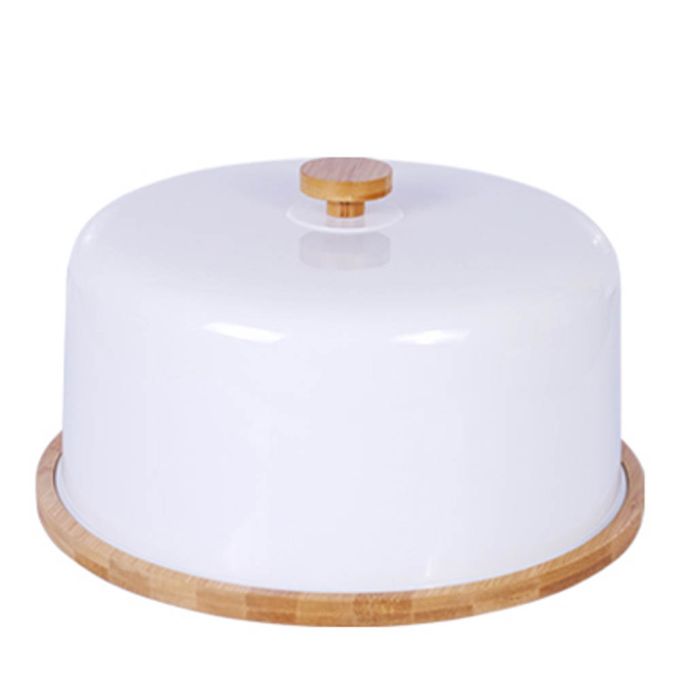 ΤΟΥΡΤΙΕΡΑ ΜΠΑΜΠΟΥ ΜΕ ΑΣΠΡΟ ΠΛΑΣΤΙΚΟ ΚΑΠΑΚΙ 27,5X15ΕΚ.