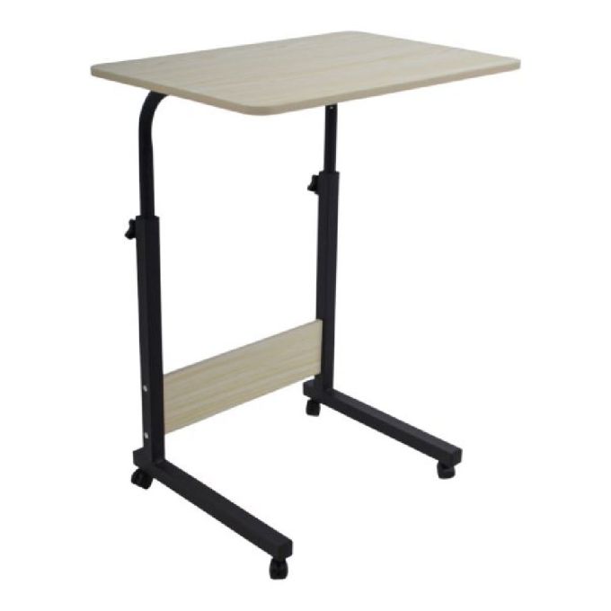 ΤΡΑΠΕΖΑΚΙ ΤΗΛΕΣΚ.ΤΡΟΧΗΛΑΤΟ ΞΥΛΟ-ΜΑΥΡΟ (60X40X65-89)