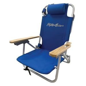 ΚΑΡΕΚΛΑ ΠΑΡΑΛΙΑΣ 74X60X61CM ΜΠΛΕ MAUI&SONS