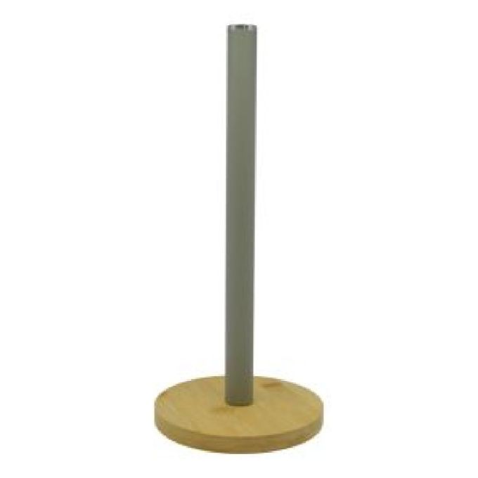 ΒΑΣΗ ΧΑΡΤΙΟΥ ΜΕΤΑΛΛΙΚΗ ΛΑΔΙ ΜΕ ΜΠΑΜΠΟΥ (15X15X34)