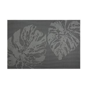 ΣΟΥΠΛΑ 45X30CM ΒΑΝΑΝΑ LEAF DARK GREY 81877C