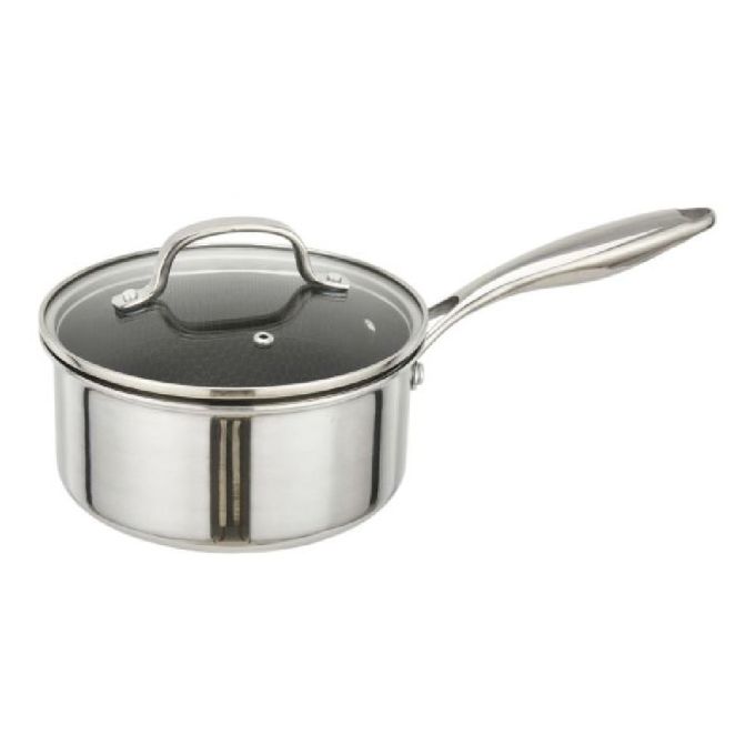 ΓΑΛΑΤΙΕΡΑ ΙΝΟΧ ΑΝΤΙΚ-ΤΙΚΗ ΜΕ ΓΥΑΛ. ΚΑΠΑΚΙ DMOND TRI-PLY 18ΕΚ.