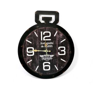 ΡΟΛΟΙ ΤΟΙΧΟΥ ΜΕΤΑΛΛΙΚΟ ANTIQUITE DE PARIS ΜΑΥΡΟ 40Χ4Χ48 4Q070-2