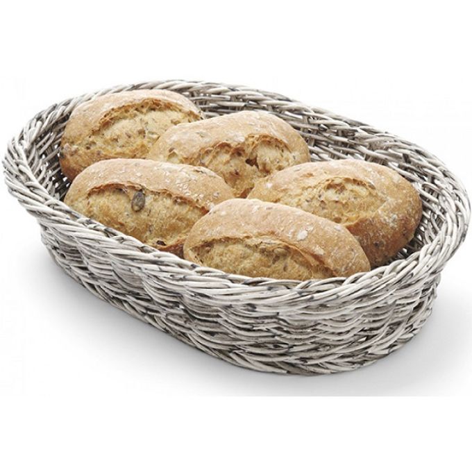 ΨΩΜΙΕΡΑ ΟΒΑΛ ΡΑΤΤΑΝ ΓΚΡΙ 25Χ19ΕΚ