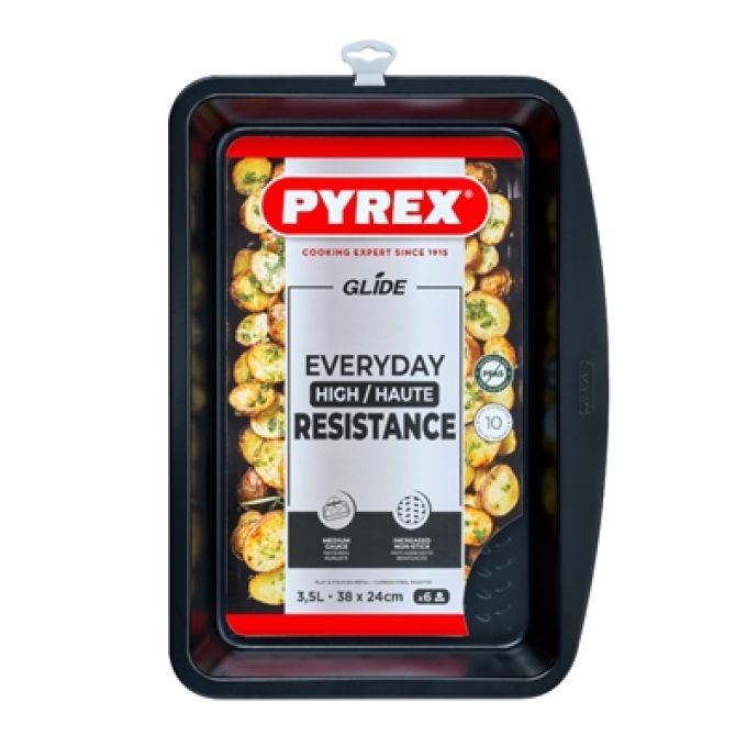 ΤΑΨΙ ΑΝΤ-ΤΙΚΟ ΟΡΘΟΓΩΝΙΟ PYREX GLIDE 38×24ΕΚ