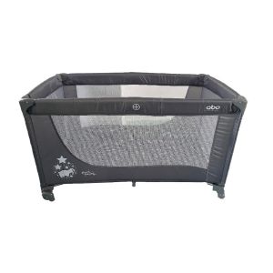 ΠΑΡΚΟΚΡΕΒΑΤΟ ΠΤΥΣΟΜΕΝΟ ΑΒΟ ΓΚΡΙ 125X65X73 CM