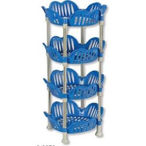 ΦΡΟΥΤΙΕΡΑ ΣΤΡΟΓΓΥΛΗ ΠΛΑΣΤΙΚΗ 36Χ36Χ76