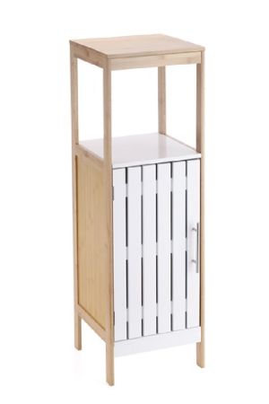 ΕΠΙΠΛΟ - ΣΤΗΛΗ ΜΠΑΝΙΟΥ ΒΑΜΒΟΟ ΔΑΠΕΔΟΥ 30*30*95 CM 532