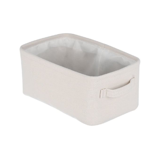 ΚΟΥΤΙ ΑΠΟΘΗΚΕΥΣΗΣ & ΟΡΓΑΝΩΣΗΣ IVORY 26X16.5X11.5CM ME ΧΕΡΟΥΛΙΑ